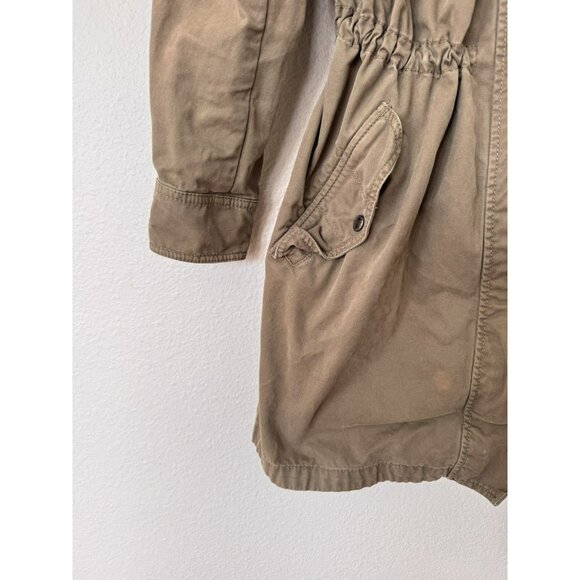 Banana Republic Jacket Womens Small Olive Green Utility Field Military Pockets - Picture 5 of 10